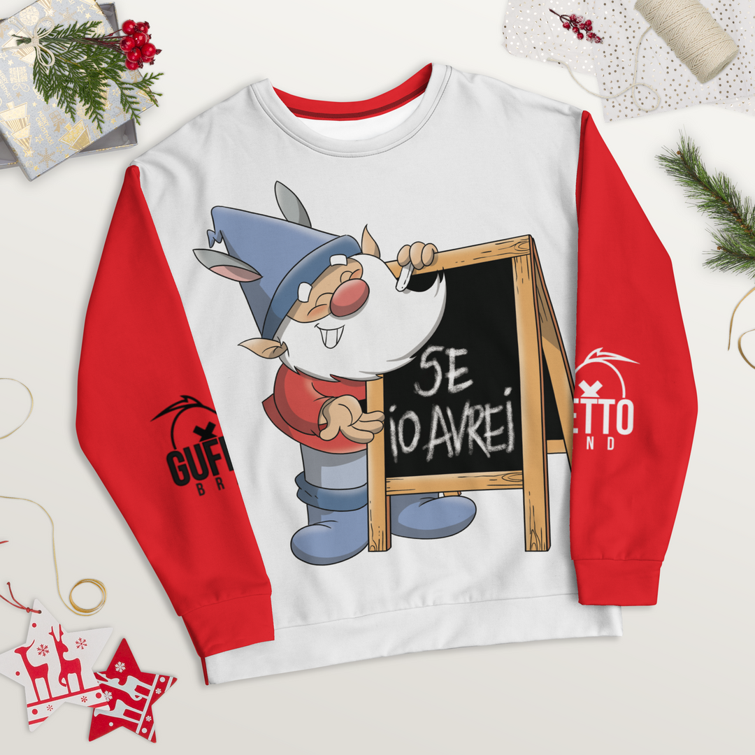 Felpa unisex Uomo/Donna GRAMMATICOLO - Gufetto Brand 