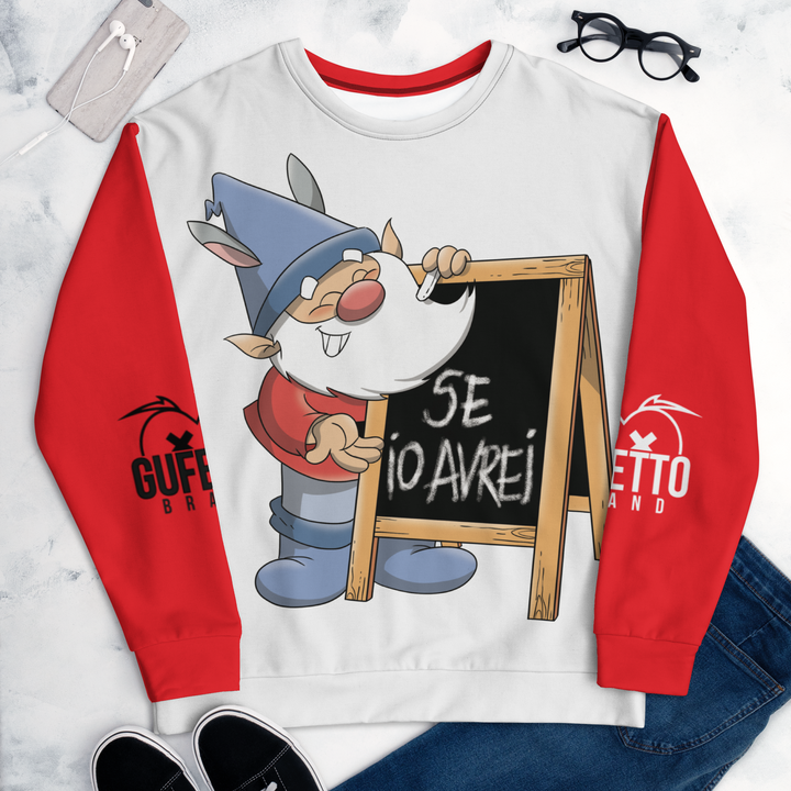 Felpa unisex Uomo/Donna GRAMMATICOLO - Gufetto Brand 
