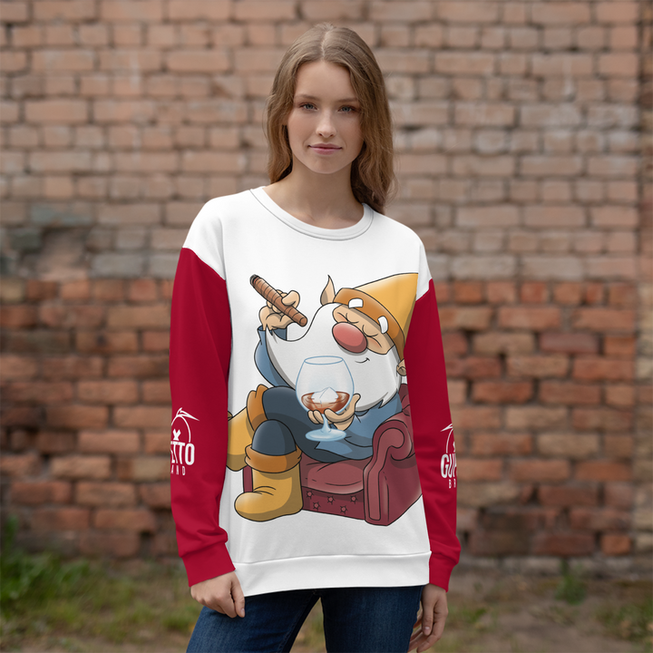 Felpa unisex Uomo/Donna WHISKOLO - Gufetto Brand 