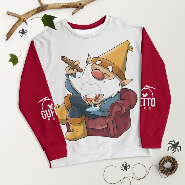 Felpa unisex Uomo/Donna WHISKOLO - Gufetto Brand 