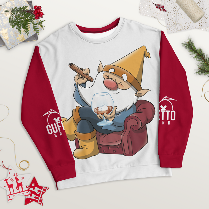 Felpa unisex Uomo/Donna WHISKOLO - Gufetto Brand 