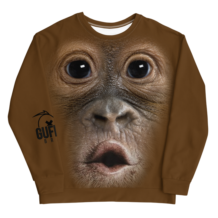 Felpa unisex Uomo/Donna Gorilla - Gufetto Brand 