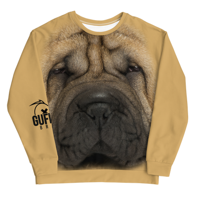 Felpa unisex Uomo/Donna Sharpei - Gufetto Brand 