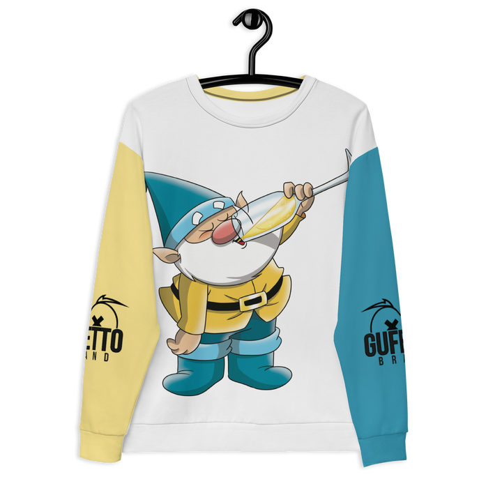 Felpa unisex Uomo/Donna PROSECCOLO TWO - Gufetto Brand 