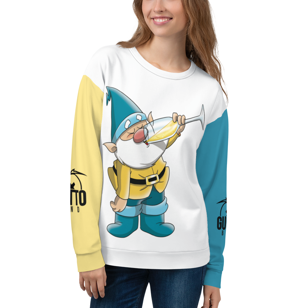 Felpa unisex Uomo/Donna PROSECCOLO TWO - Gufetto Brand 