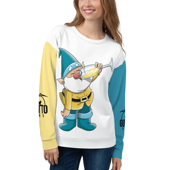 Felpa unisex Uomo/Donna PROSECCOLO TWO - Gufetto Brand 