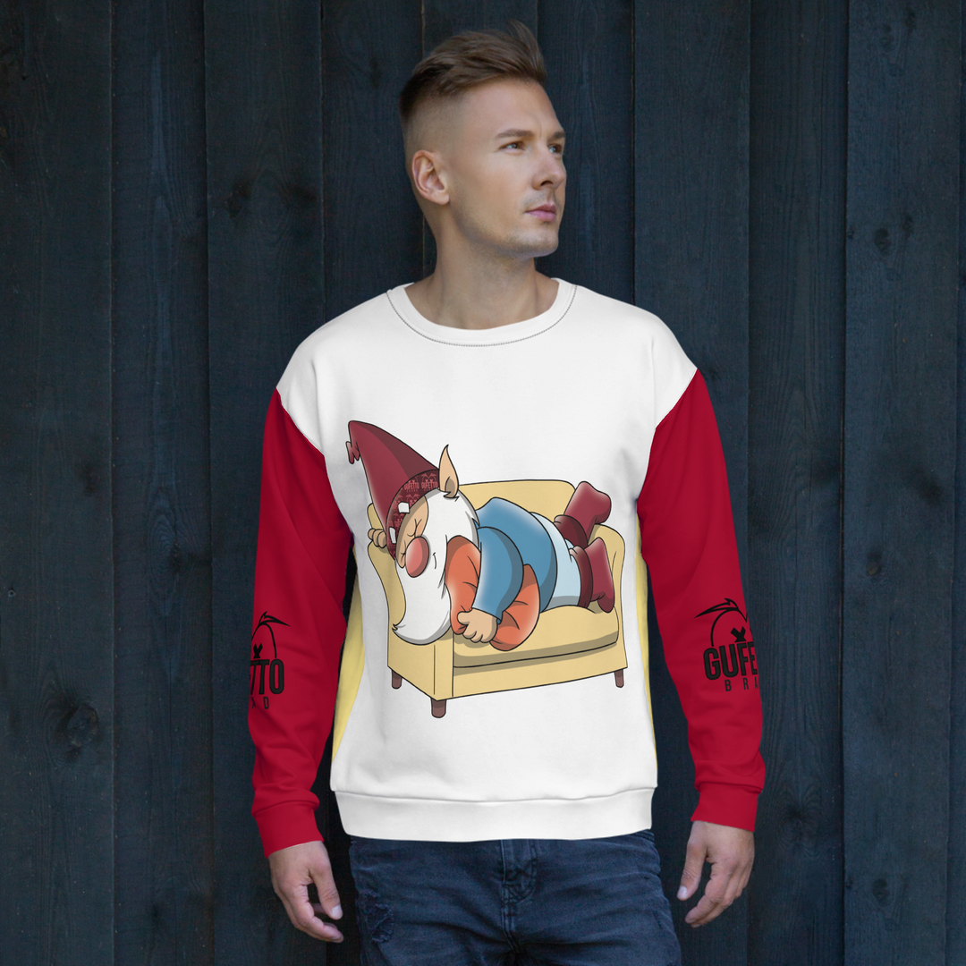 Felpa unisex Uomo/Donna DIVANOLO TWO - Gufetto Brand 