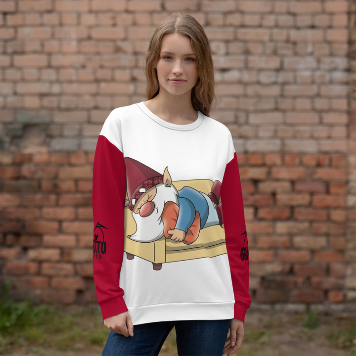Felpa unisex Uomo/Donna DIVANOLO TWO - Gufetto Brand 