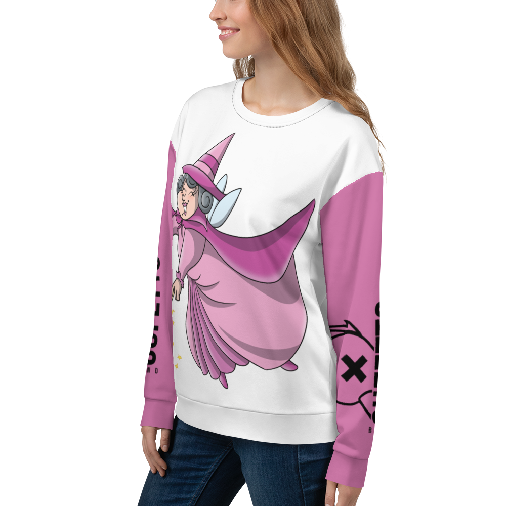 Felpa unisex Uomo/Donna Fatina Ignorante Fame Permanente - Gufetto Brand 