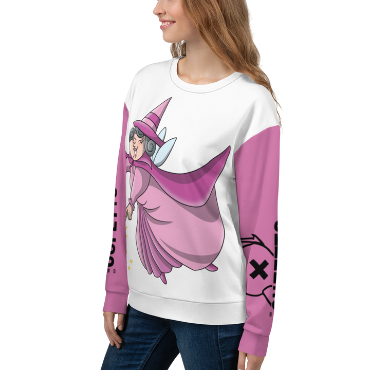 Felpa unisex Uomo/Donna Fatina Ignorante Fame Permanente - Gufetto Brand 