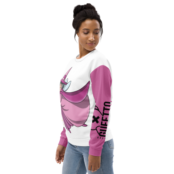 Felpa unisex Uomo/Donna Fatina Ignorante Fame Permanente - Gufetto Brand 