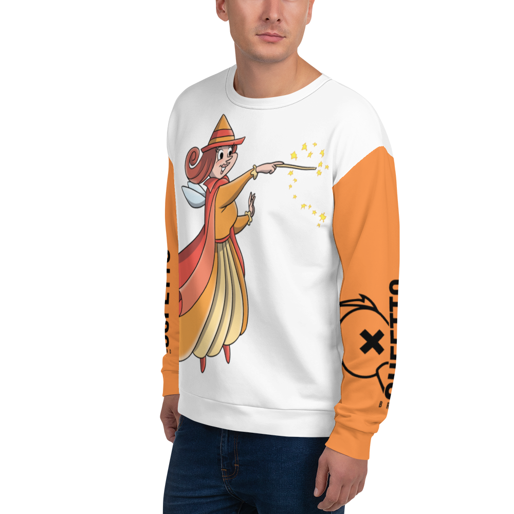 Felpa unisex Uomo/Donna Fatina Ignorante Mai 'na Gioia - Gufetto Brand 