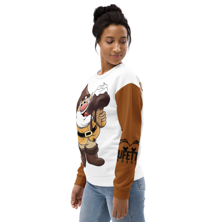 Felpa unisex Uomo/Donna Cioccolatolo - Gufetto Brand 