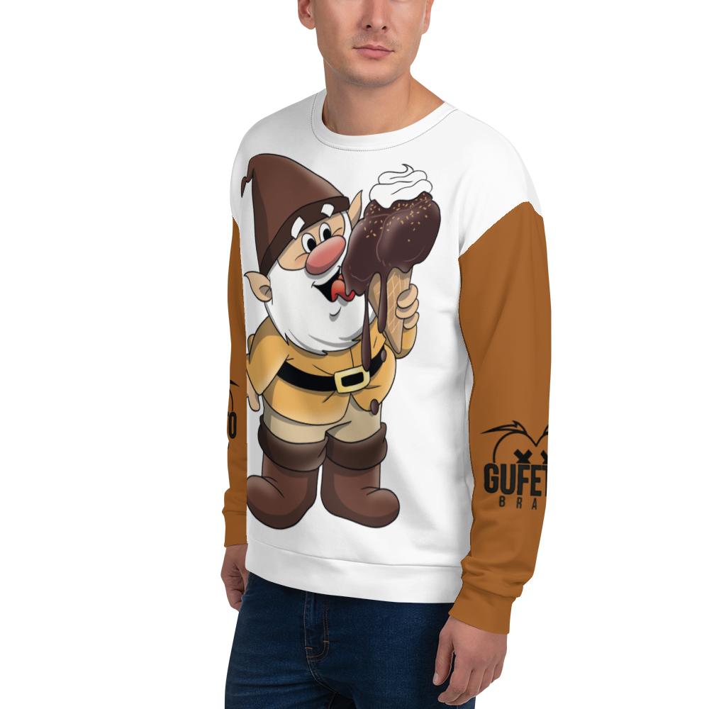 Felpa unisex Uomo/Donna Cioccolatolo - Gufetto Brand 