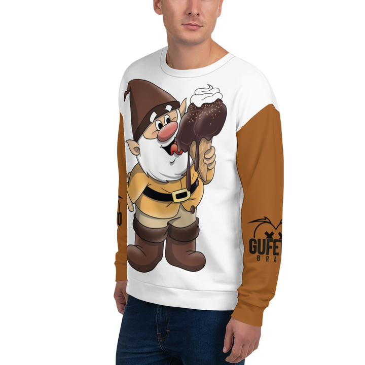 Felpa unisex Uomo/Donna Cioccolatolo - Gufetto Brand 