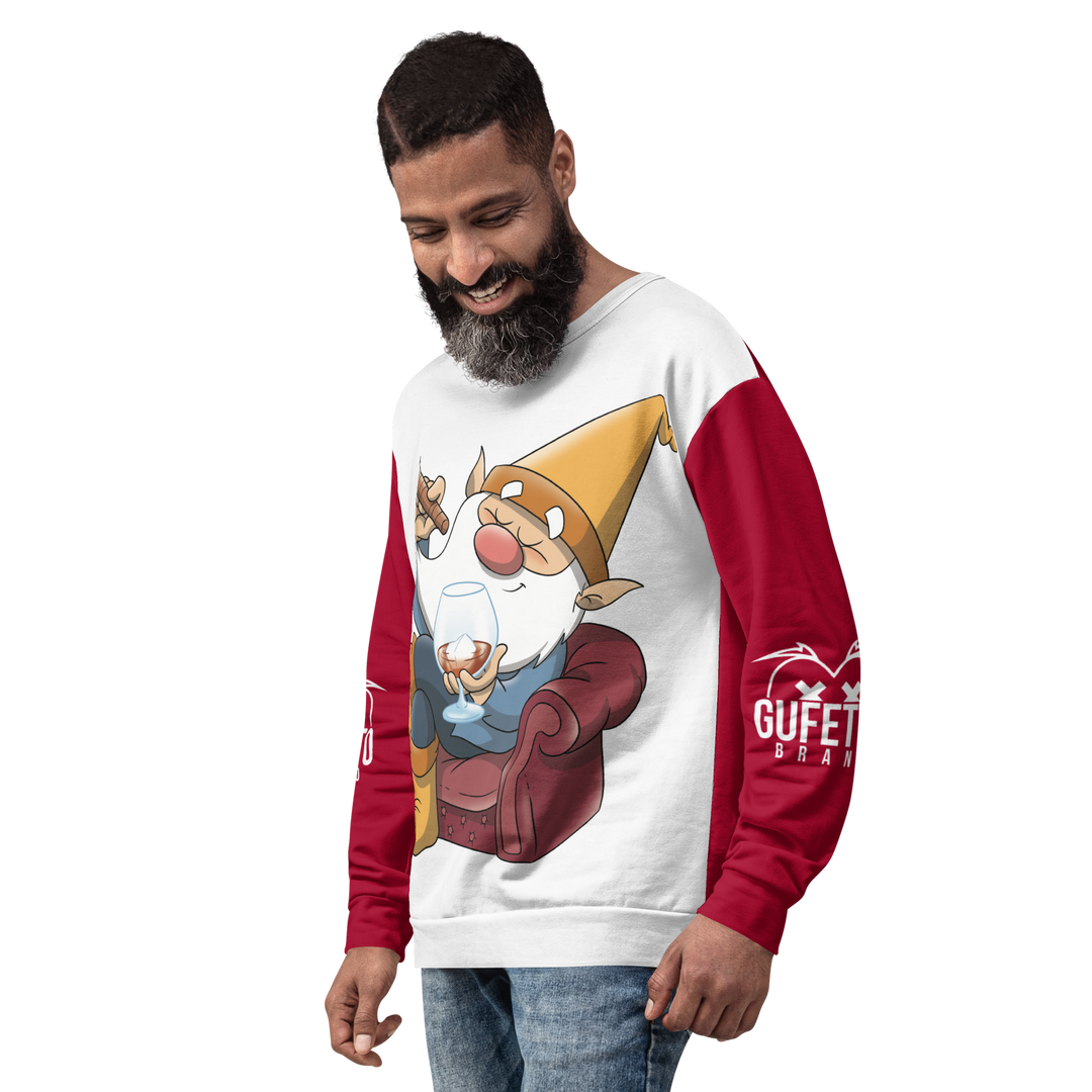 Felpa unisex Uomo/Donna WHISKOLO - Gufetto Brand 