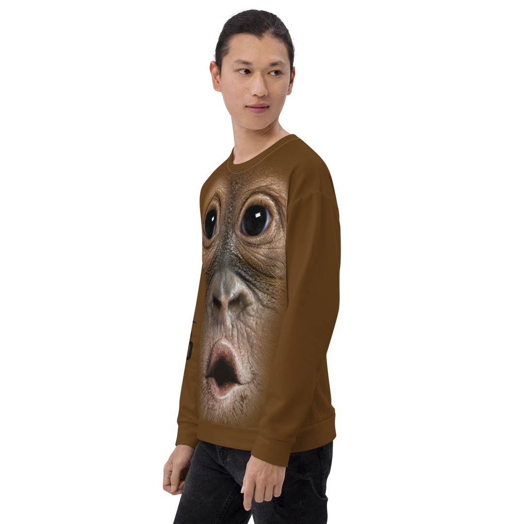 Felpa unisex Uomo/Donna Gorilla - Gufetto Brand 