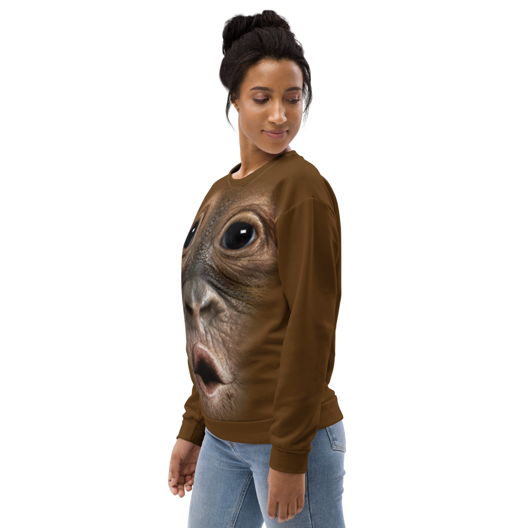 Felpa unisex Uomo/Donna Gorilla - Gufetto Brand 