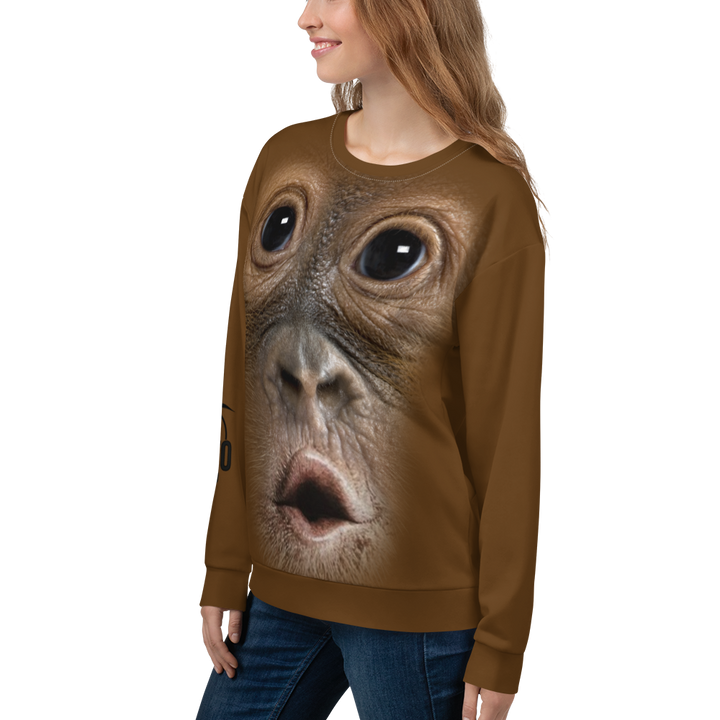Felpa unisex Uomo/Donna Gorilla - Gufetto Brand 