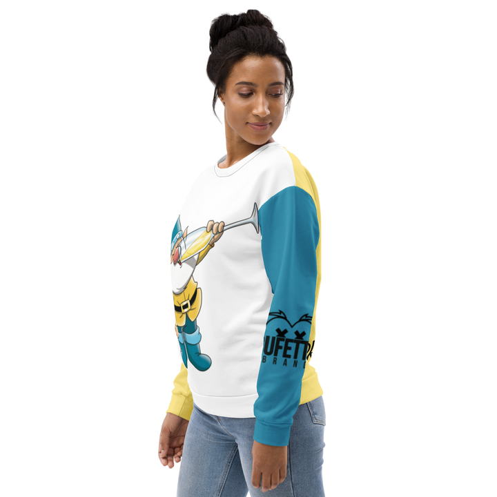 Felpa unisex Uomo/Donna PROSECCOLO TWO - Gufetto Brand 