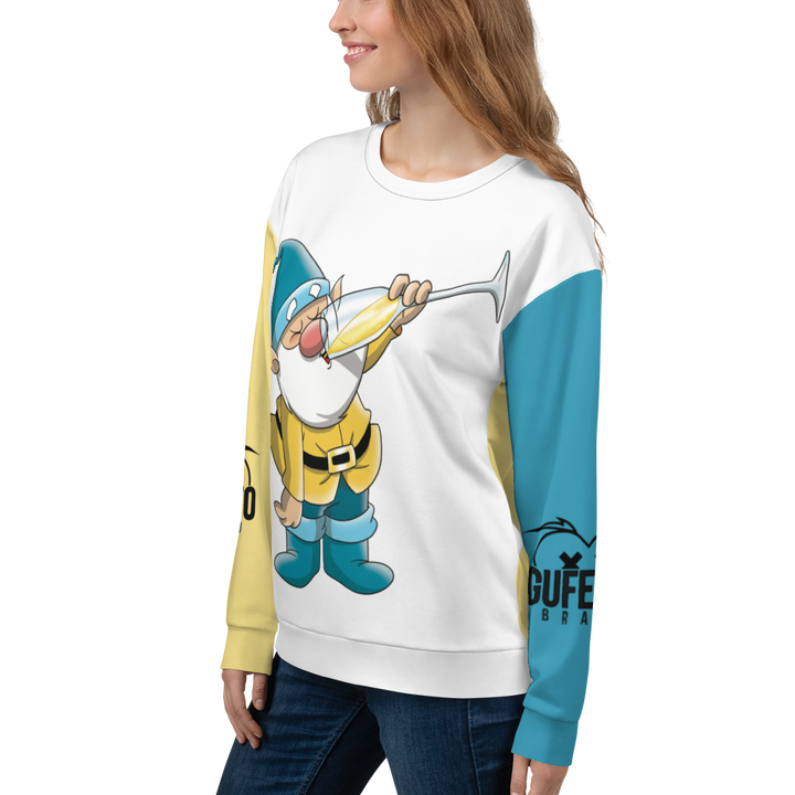 Felpa unisex Uomo/Donna PROSECCOLO TWO - Gufetto Brand 