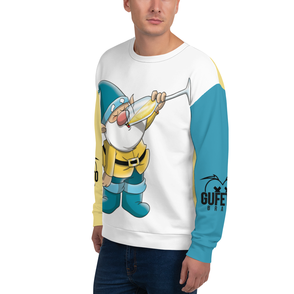 Felpa unisex Uomo/Donna PROSECCOLO TWO - Gufetto Brand 