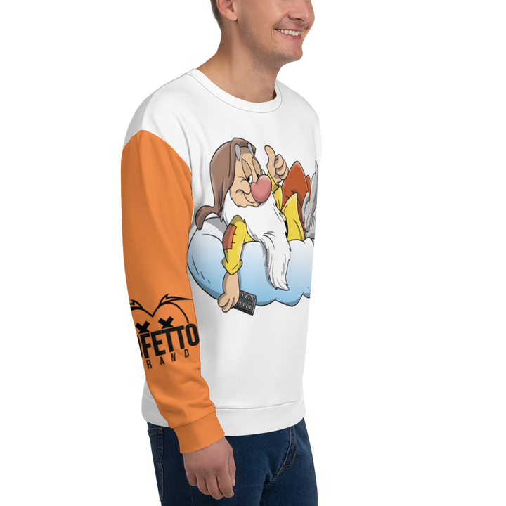 Felpa Classic unisex Uomo/Donna PIGROLO - Gufetto Brand 