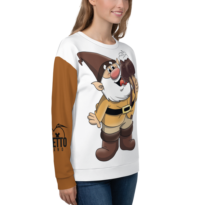 Felpa unisex Uomo/Donna Cioccolatolo - Gufetto Brand 