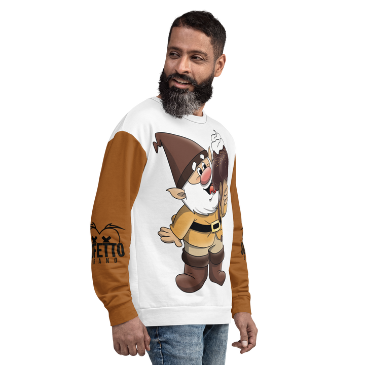 Felpa unisex Uomo/Donna Cioccolatolo - Gufetto Brand 