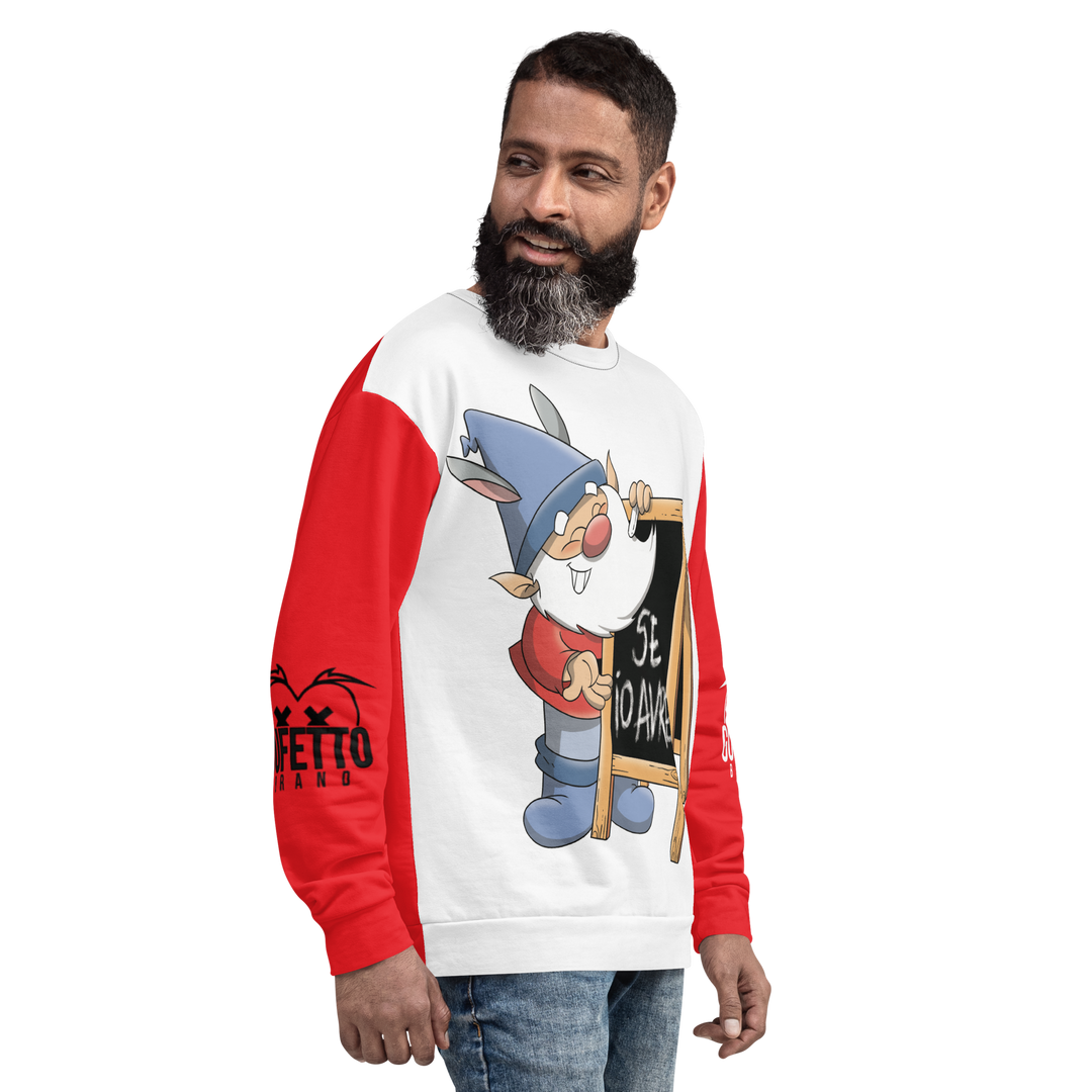 Felpa unisex Uomo/Donna GRAMMATICOLO - Gufetto Brand 