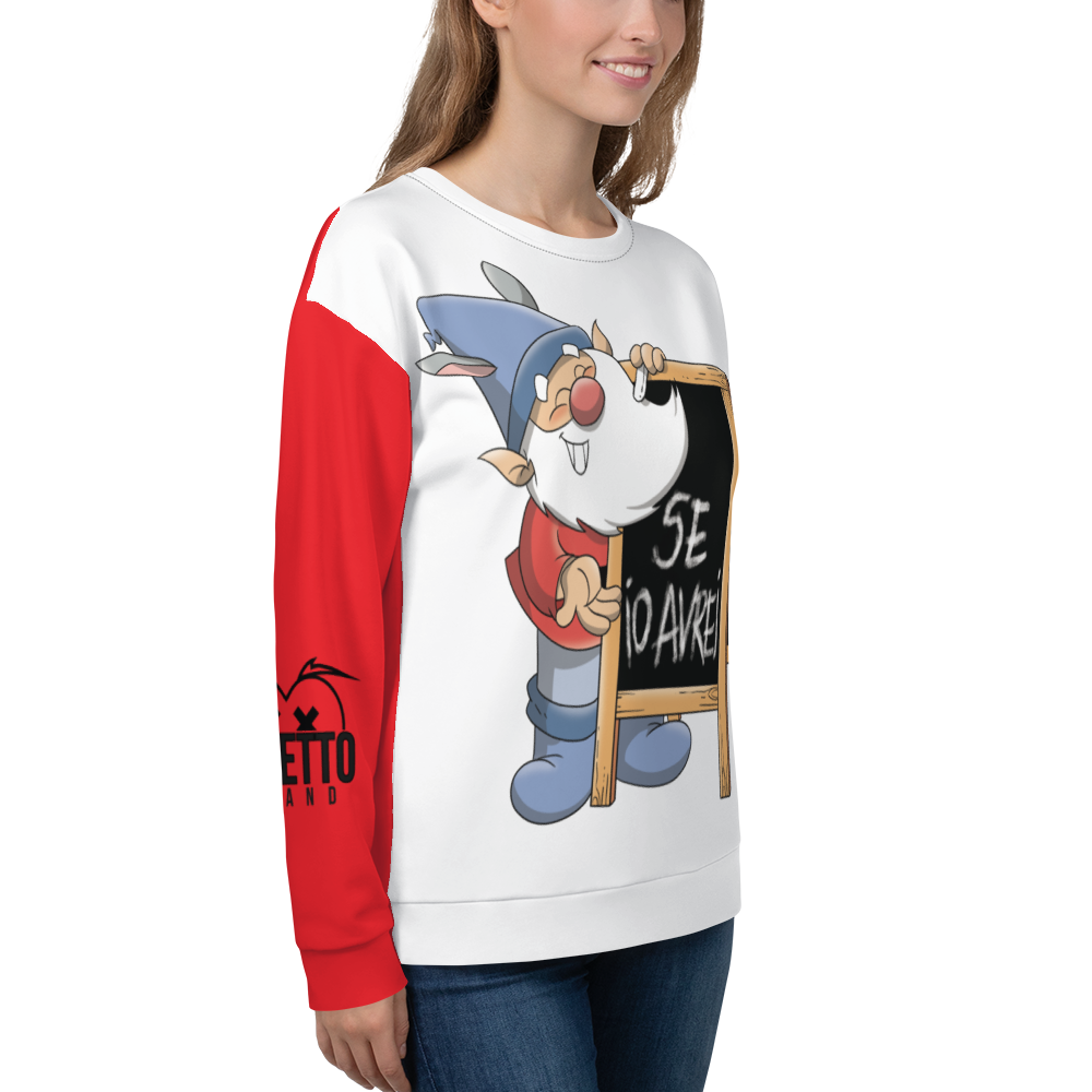 Felpa unisex Uomo/Donna GRAMMATICOLO - Gufetto Brand 