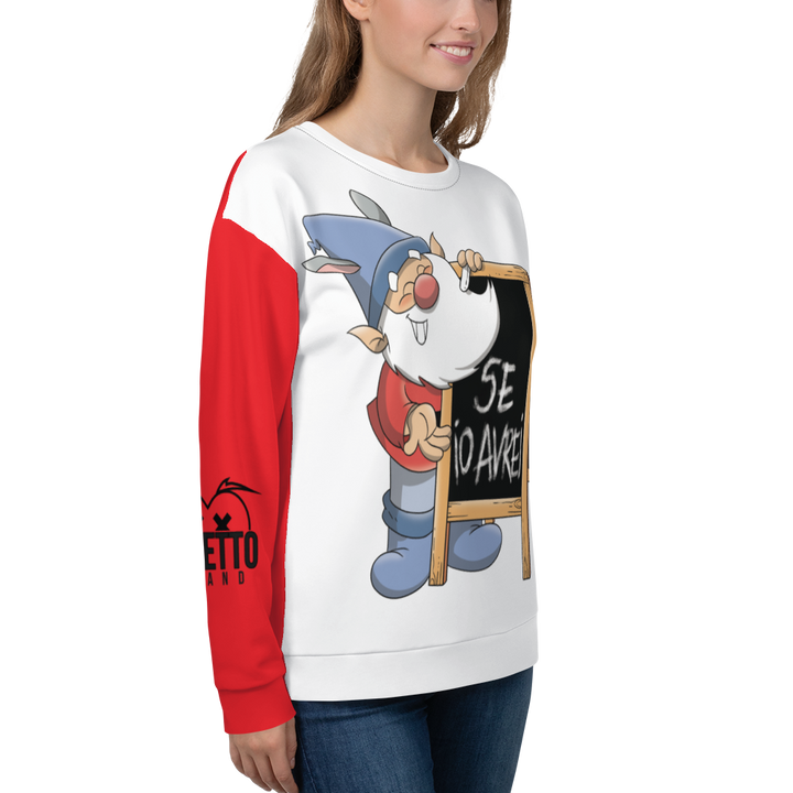 Felpa unisex Uomo/Donna GRAMMATICOLO - Gufetto Brand 