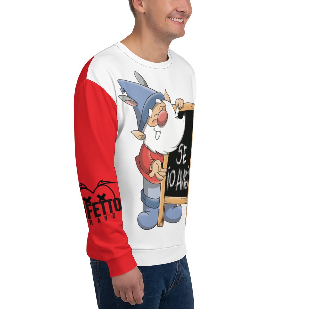 Felpa unisex Uomo/Donna GRAMMATICOLO - Gufetto Brand 