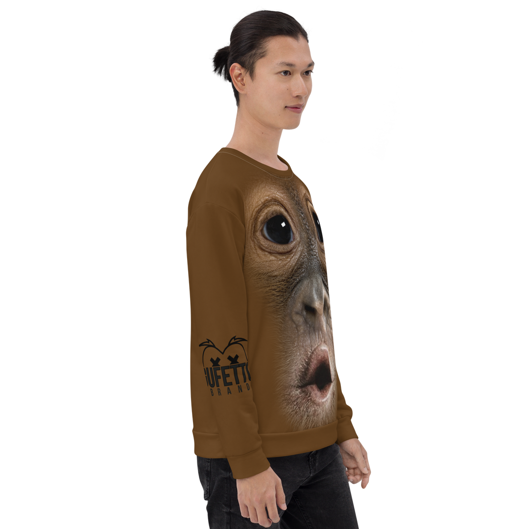 Felpa unisex Uomo/Donna Gorilla - Gufetto Brand 