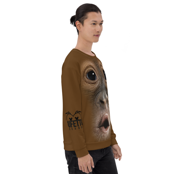 Felpa unisex Uomo/Donna Gorilla - Gufetto Brand 