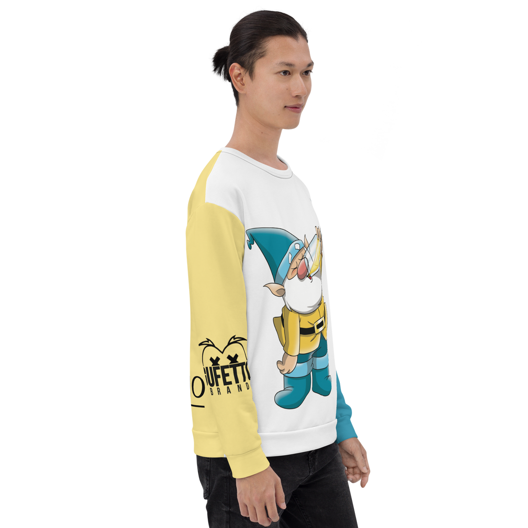 Felpa unisex Uomo/Donna PROSECCOLO TWO - Gufetto Brand 