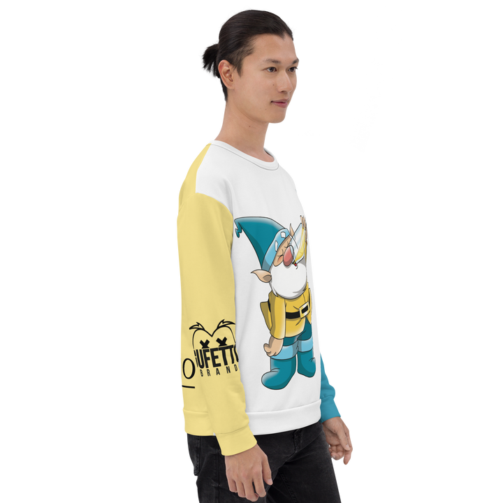 Felpa unisex Uomo/Donna PROSECCOLO TWO - Gufetto Brand 