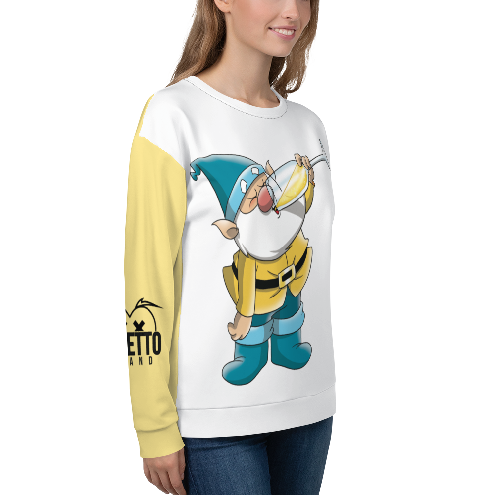 Felpa unisex Uomo/Donna PROSECCOLO TWO - Gufetto Brand 
