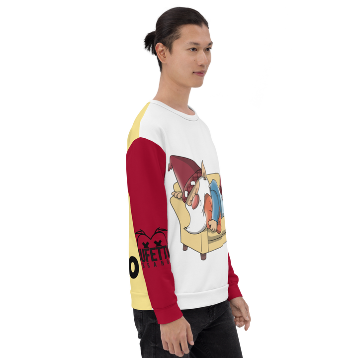 Felpa unisex Uomo/Donna DIVANOLO TWO - Gufetto Brand 
