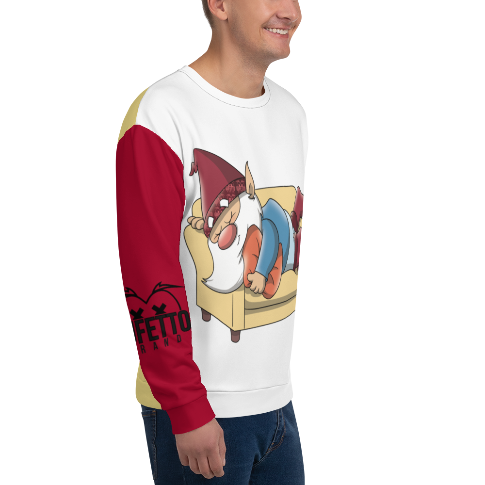 Felpa unisex Uomo/Donna DIVANOLO TWO - Gufetto Brand 