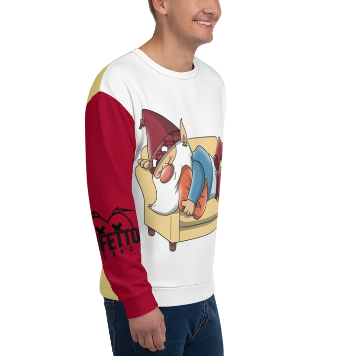 Felpa unisex Uomo/Donna DIVANOLO TWO - Gufetto Brand 