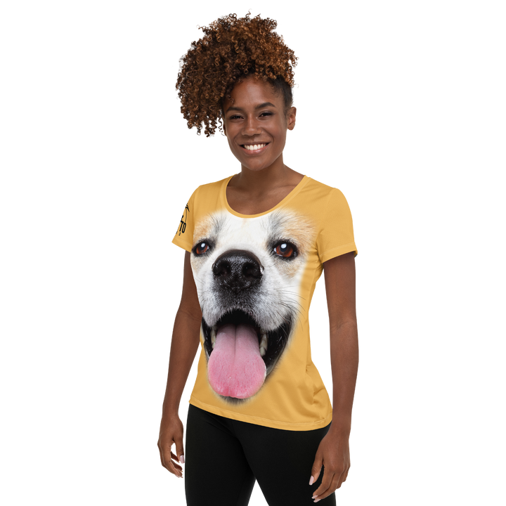 Maglietta sportiva donna Akita Inu - Gufetto Brand 