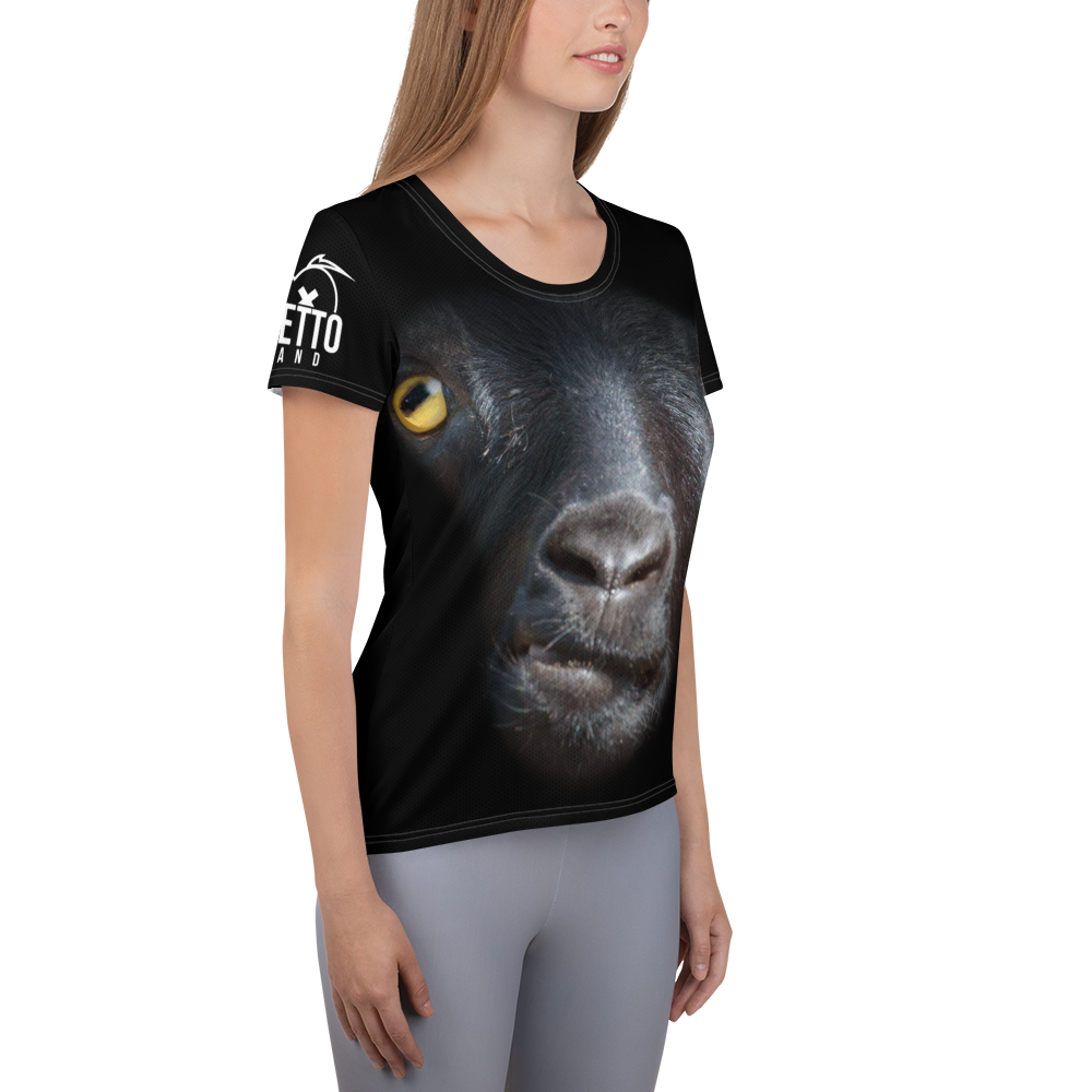 Maglietta sportiva donna GOAT - Gufetto Brand 