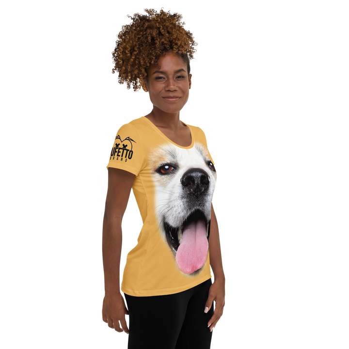 Maglietta sportiva donna Akita Inu - Gufetto Brand 