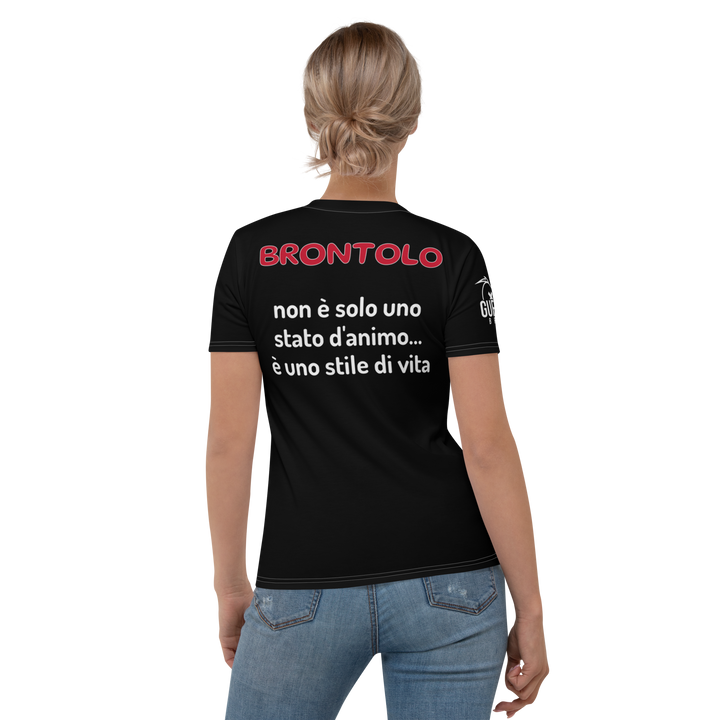 T-shirt donna Brontolo Grumpy - Gufetto Brand 