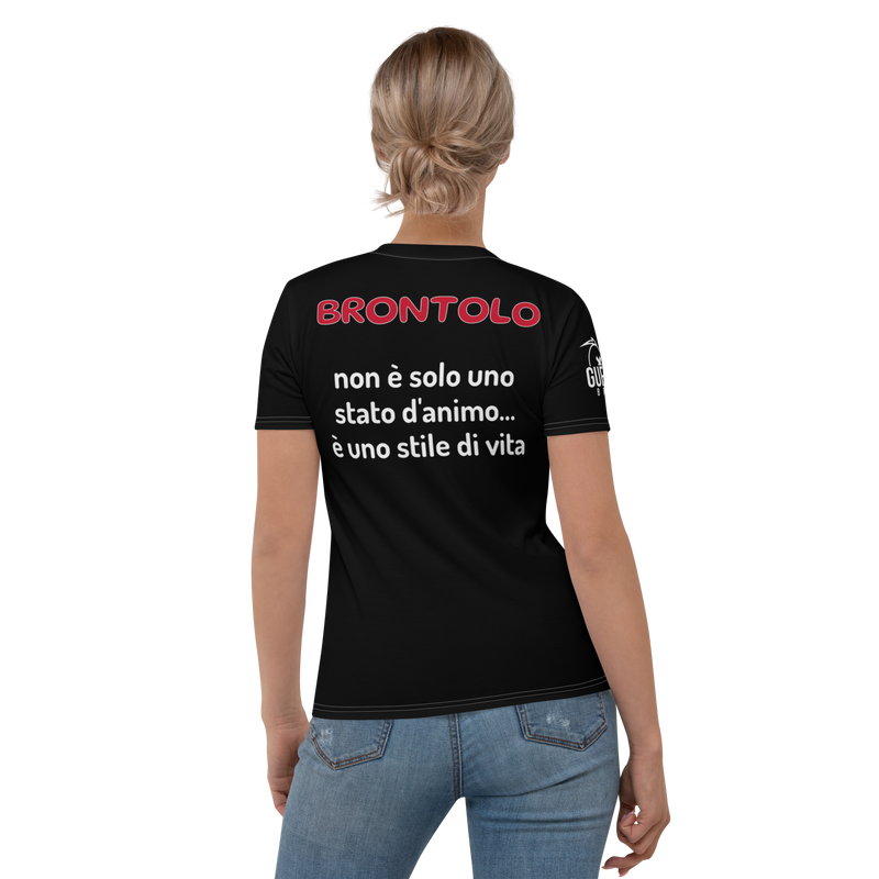 T-shirt donna Brontolo Grumpy - Gufetto Brand 