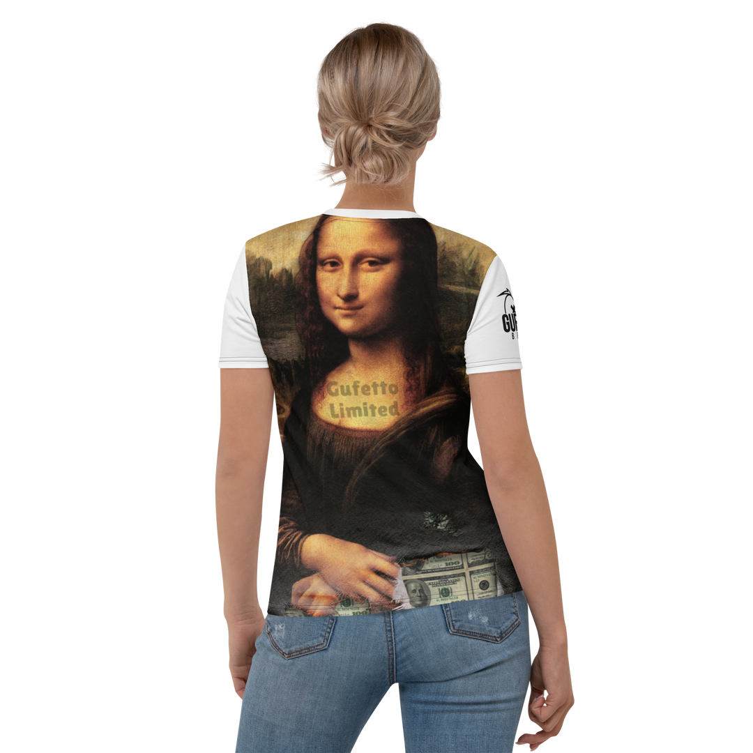 T-shirt donna Gioconda - Gufetto Brand 