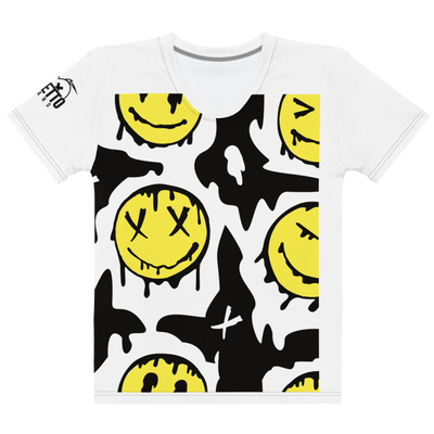 T-shirt donna Smile Face - Gufetto Brand 