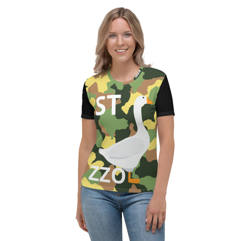 T-shirt donna Oca Camouflage - Gufetto Brand 
