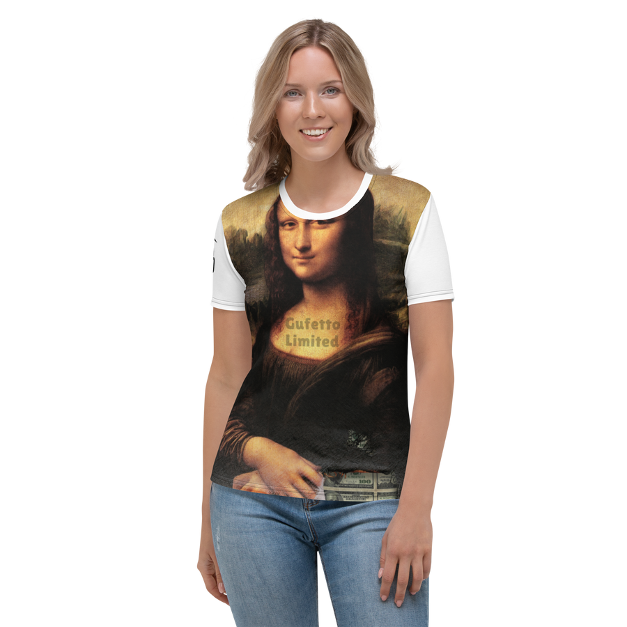 T-shirt donna Gioconda - Gufetto Brand 
